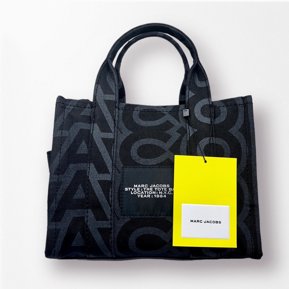 NWT Marc Jacobs The Outline Monogram Mini Tote Bag